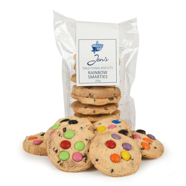 Jens Traditional Biscuits Rainbow Smarties 280g